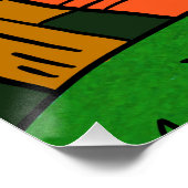 Karottenhaus Poster (Ecke)