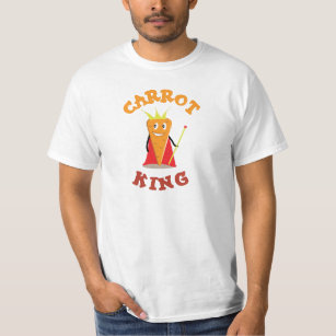 Karottenkönigskronenbild T-Shirt