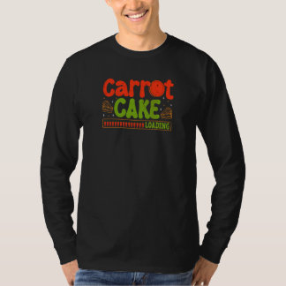 Karottenkuchen Ladend Bäcker Backen Konditor Vega T-Shirt