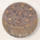Karottenkuchen Sandstein Untersetzer (Vorne)