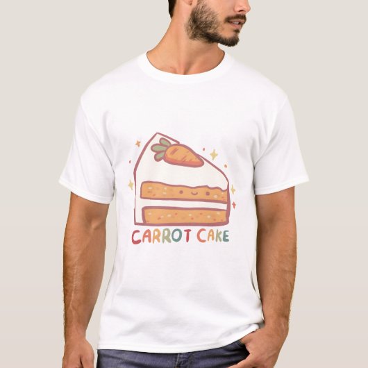 Karottenkuchen T-Shirt (Vorderseite)