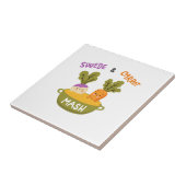 Karottenmaische Fliese (Seite)