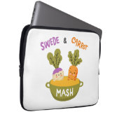 Karottenmaische Laptopschutzhülle (Vorne Rechts)