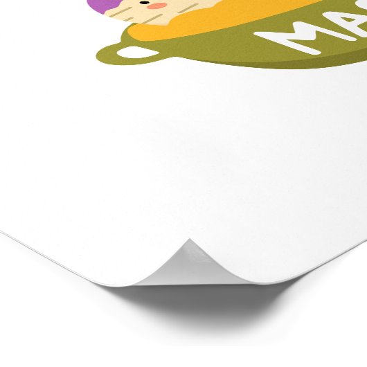 Karottenmaische Poster (Ecke)