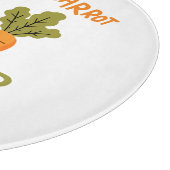 Karottenmaische Schneidebrett (Ecke)