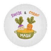 Karottenmaische Schneidebrett (Vorderseite)