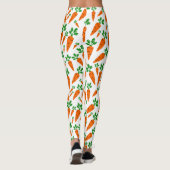Karottenmuster Leggings (Rückseite)