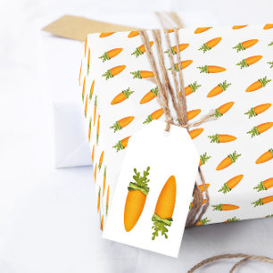 Karottenmuster Ostergeschenkverpackung Geschenkpap Geschenkpapier