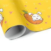 Karottenpapier Geschenkpapier (Rolleneckpunkt)