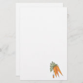 Karottensaft Briefpapier (Vorne/Hinten)