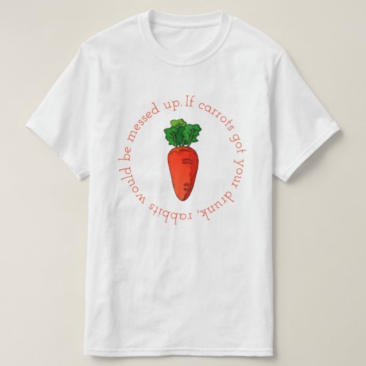 Karottensaft T-Shirt (Design vorne)