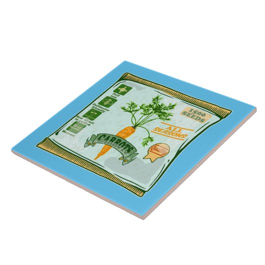 Karottensamen zum Anbau von Gemüse Fliese (Seite)