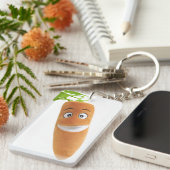 Karottenschlüsselkette Schlüsselanhänger (Vorderseite rechts)