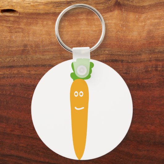 Karottensymbol Schlüsselanhänger (Vorderseite)
