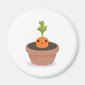 Karottenzeichen Magnet (Vorne)