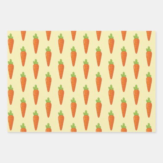 Karoty Geschenkpapier Set (Vorderseite)