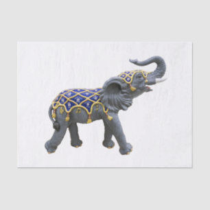 Karousel Animal Elephant Foto Stationery Seidenpapier