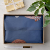 Karousel Animal Quagga Zebra Foto Tissue Paper Seidenpapier (Geschenk)