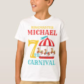 Karousel Circus Karneval Geburtstag Shirt (Vorderseite)
