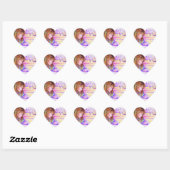 Karousel Dreams Heart Shaped Stickers (Blatt)
