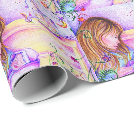 Karousel Dreams Wrapping Paper Geschenkpapier (Rolleneckpunkt)