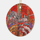 KAROUSEL KERAMIK ORNAMENT (Links)