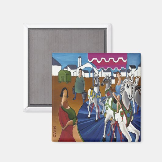 KAROUSEL MAGNET (Vorderseite/Rückseite)