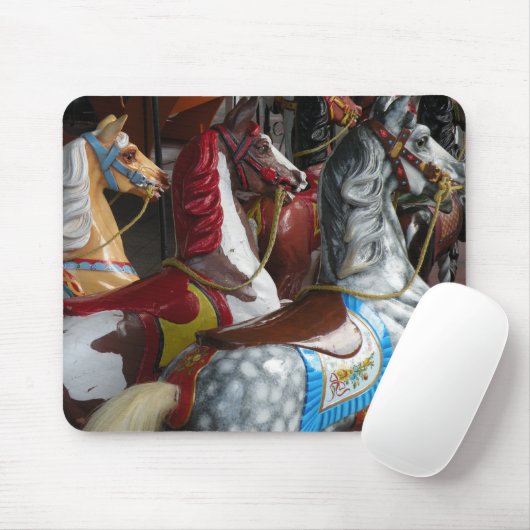Karousel Pferdewächter Mousepad (Mit Mouse)
