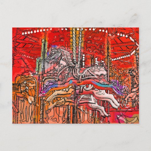 KAROUSEL POSTKARTE (Vorderseite)
