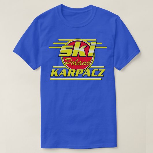 Karpacz poland 80er ski T-Shirt (Design vorne)