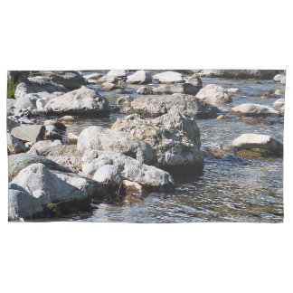 Karpaten-Gebirgsfluss – Naturdruck Rumänien Kissenbezug