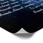 Karpaten Poster (Ecke)