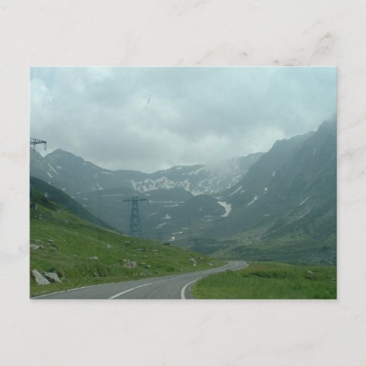 Karpaten Postkarte (Vorderseite)