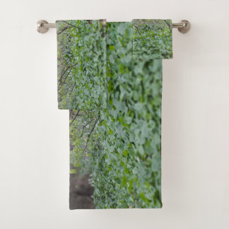 Karpatenwaldboden Rumänien Naturfotografie Badhandtuch Set