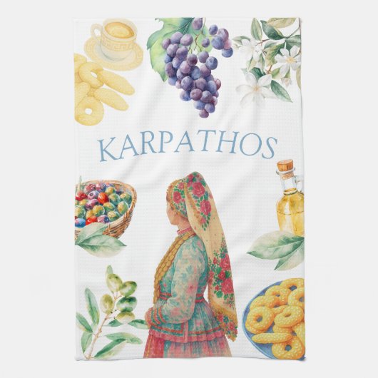 Karpathia Kitchen Towel Geschirrtuch (Vertikal)