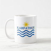 KARPATHOS Griechenland, Sun Waves Kaffeetasse (Links)