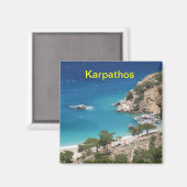 Karpathos-Magnet Magnet (Vorderseite/Rückseite)