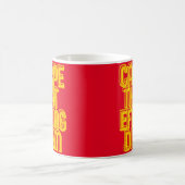 KARPE, DAS FLIESEN DIEM lustige latin Zitat Kaffeetasse (Mittel)