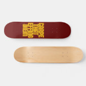 KARPE, DAS FLIESEN DIEM lustige latin Zitat Skateboard (Horizontal)