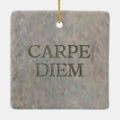 Karpe-Diem-Stone-Ornament Keramikornament (Rückseite)