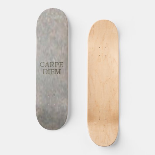 Karpe Diem Stone Skateboard (Vorderseite)