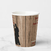 Karpenter-Hochzeit Pappbecher (Links)