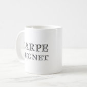 Karpfen-Beignet Kaffeetasse (Vorderseite Links)