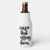 Karpfen, dass sich Diem Zitat Flasche Cooler Flaschenkühler (Flaschenvorderseite)