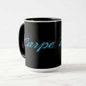 Karpfen - den Tag erwischen Tasse (Vorderseite Links)