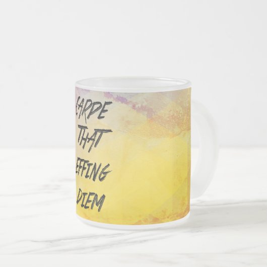 Karpfen, die Deim/Wasserfarbe Mattglastasse (VorderseiteRechts)