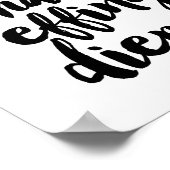 Karpfen, die sich abspielen | Art Print Poster (Ecke)