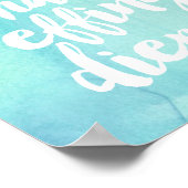 Karpfen, die sich abspielen | Art Print Poster (Ecke)