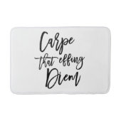 Karpfen, die sich auf Diem Hand Briefkurs Badematte (Vorderseite)