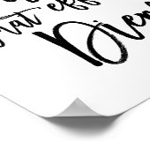 Karpfen, die sich auf Diem Hand Briefkurs Poster (Ecke)